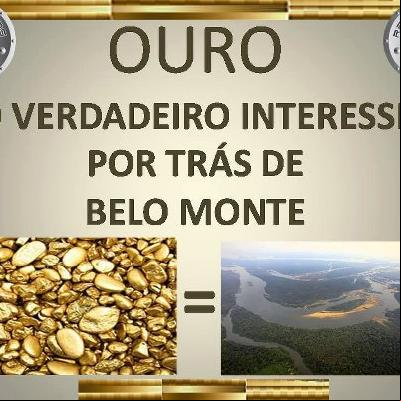 The scandal of gold that smells like death: an uncovered mining project reveals the true motive behind the construction of the Belo Monte Dam.