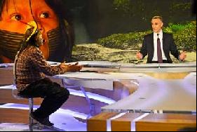 Le Chef Indien Raoni invité de TF1 et de l'Elysée