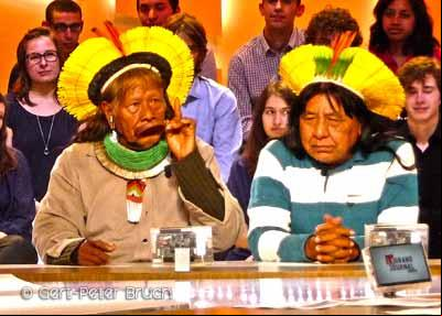 Raoni en Europe, nouvelle attaque à Belo Monte