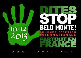 PARTOUT EN , PARTICIPEZ DÈS MAINTENANT À L'ACTION INTERNATIONALE 'STOP BELO MONTE!'